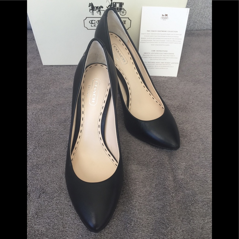 Coach Leather Pumps